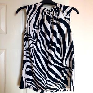 Michael Kors silk sleeveless blouse sz 2